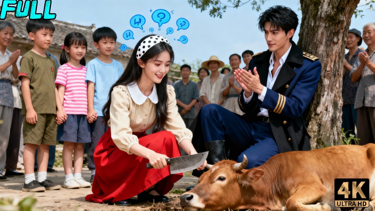 Terlahir kembali di 80-an💥Dia membunuh sapi untuk lindungi 3 anak, CEO langsung jatuh cinta!