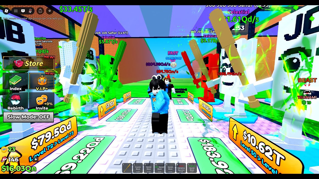 Escape tsunami for brainrots 293 #roblox #shorts