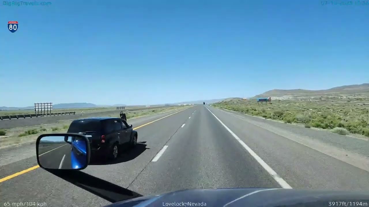 BigRigTravels LIVE | Lovelock to near Fallon, NV (7/10/23 10:28 AM)