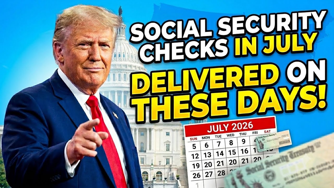 Social Security July Payments Being DELIVERED On These Days | SSA, SSI, SSDI Payments