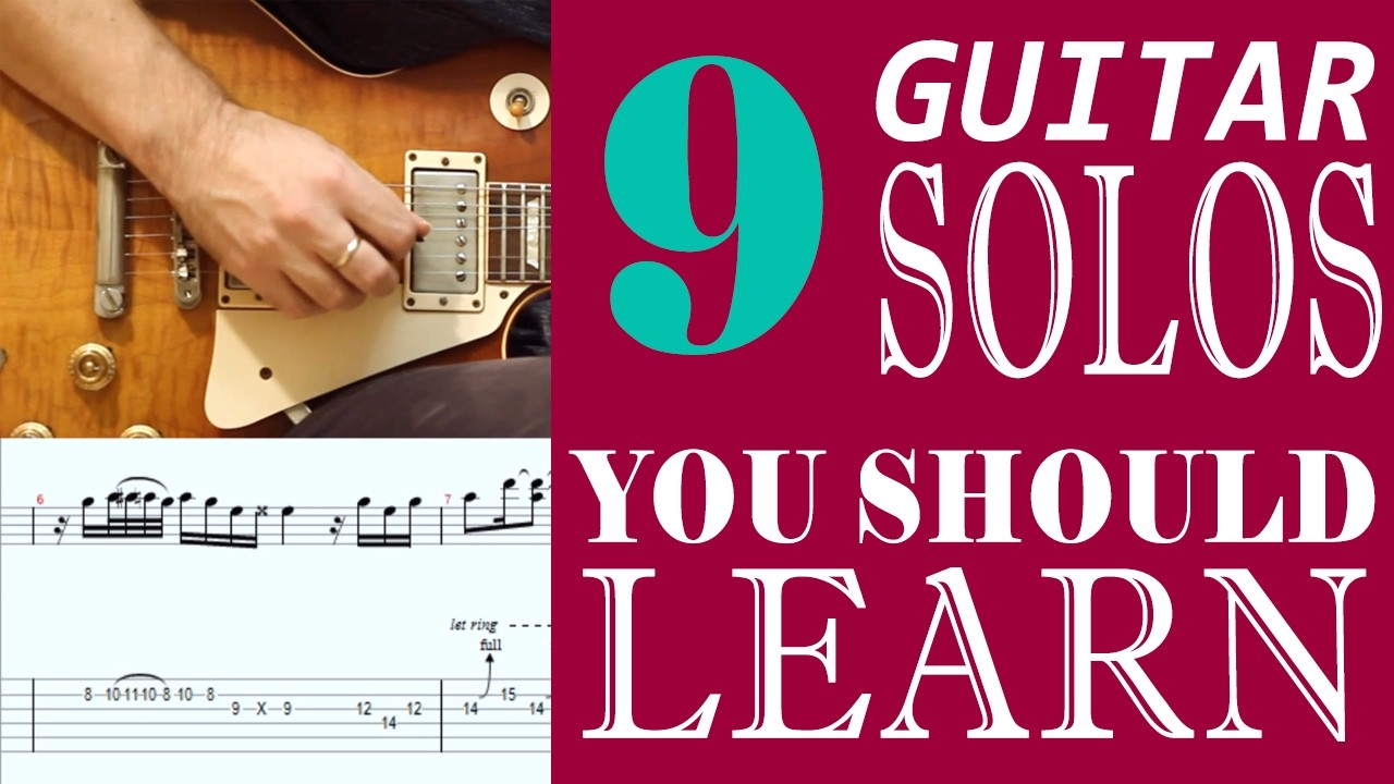 10 SOLOS To Get From INTERMEDIATE TO ADVANCED (from easy to hard)