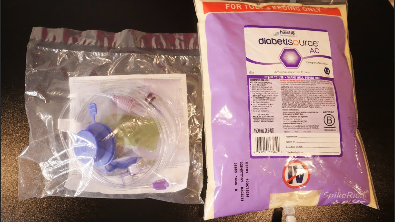 Spiking an Enteral Tube Feeding Formula Bag