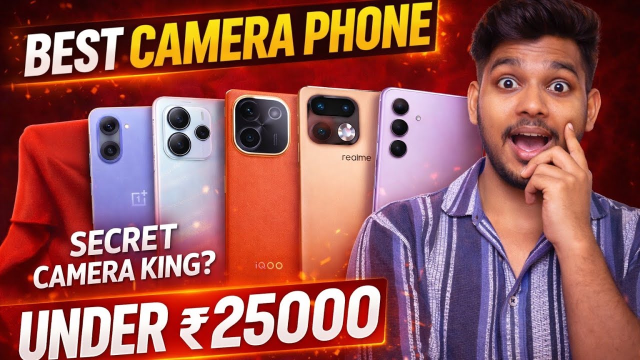 Best Camera Phone Under ₹25000 (2026) | Hidden Camera King?