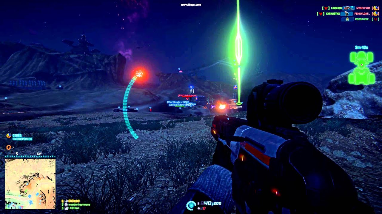 Planetside 2 Massive Battle