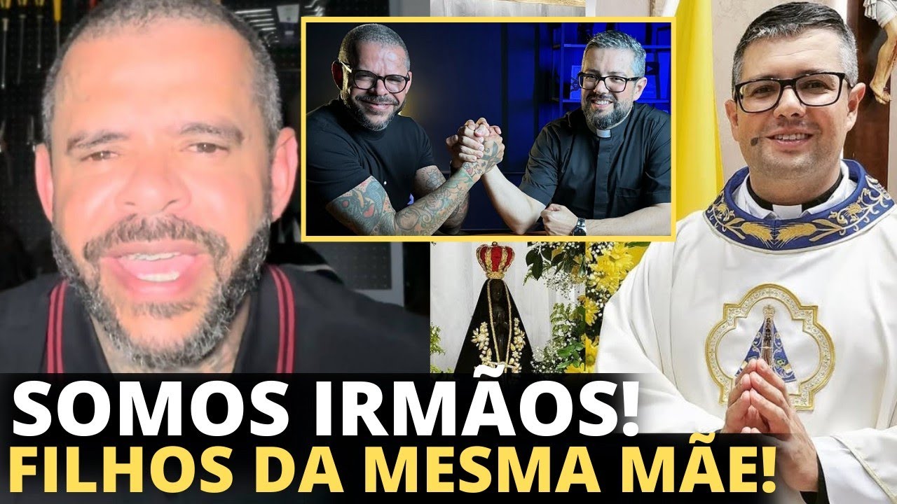 Anderson Silva se une a famoso Padre e vai &agrave; missa dirigida por ele ainda este ano
