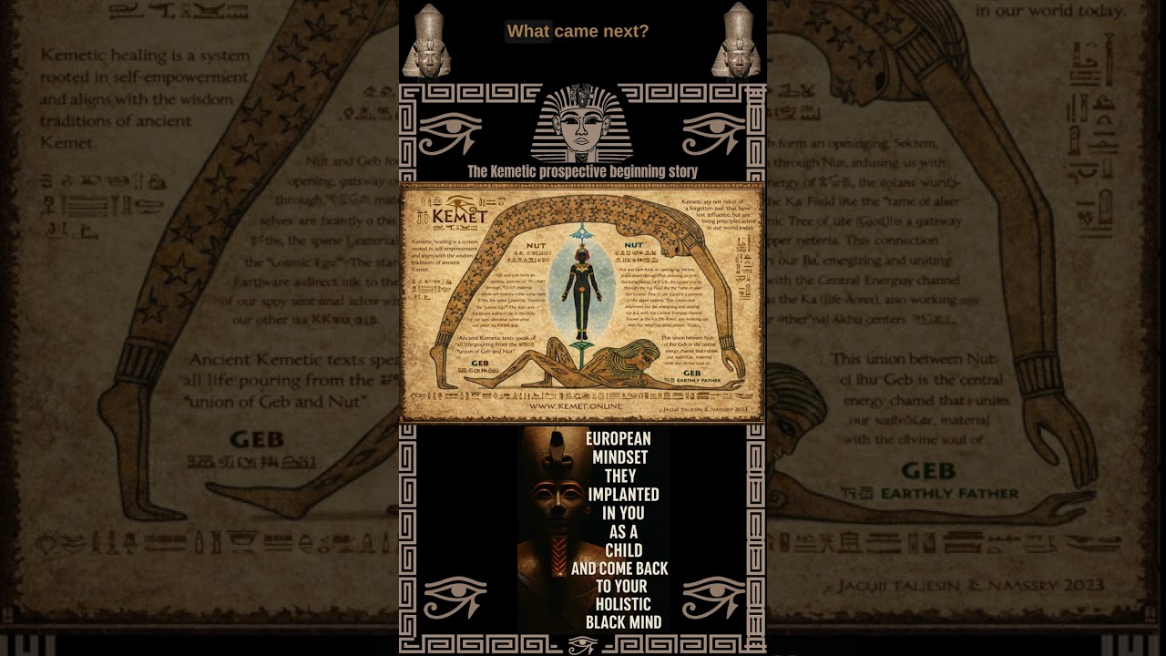 The Kemetic prospective beginning story 1