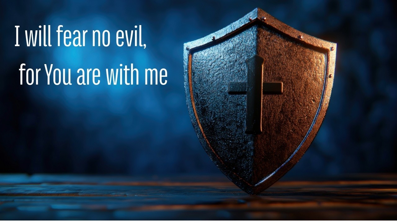 I will fear no evil, for You are with me.