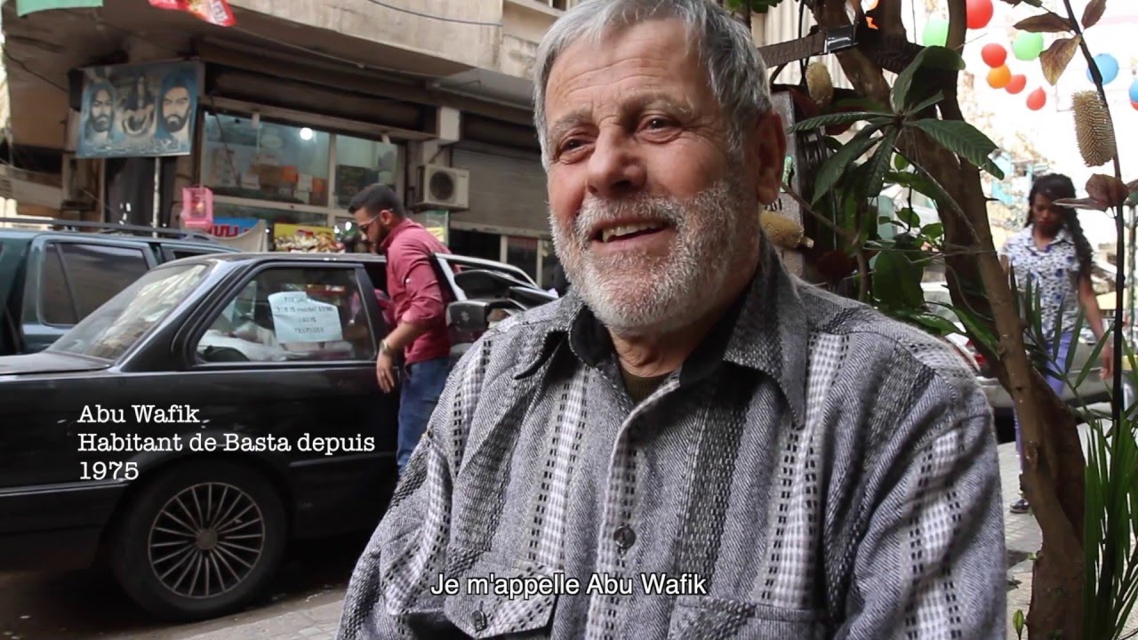 Les anciens de Beyrouth : Abu Wafik, Abu Ahmad et Ali Haidar à Basta
