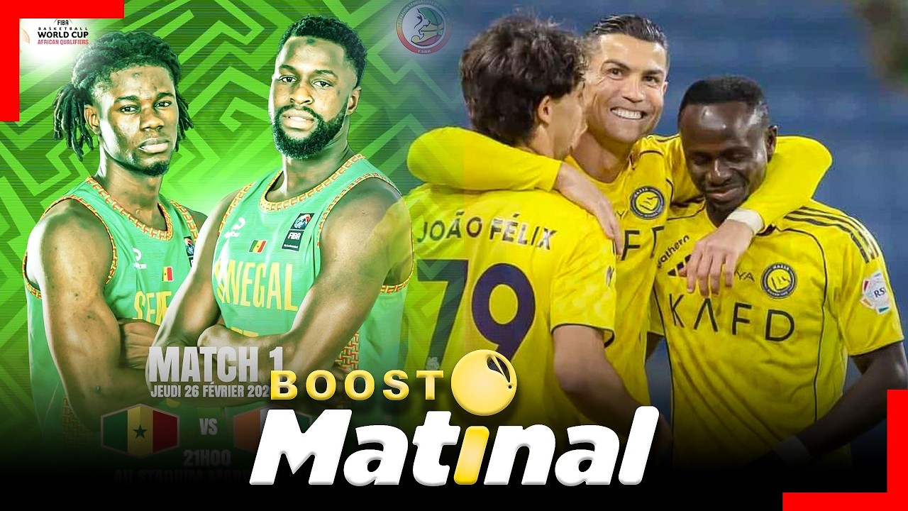 🛑Direct- SPL: Al Nassr s’envole en tête grâce à Sadio Mané.. Mondial 2027- Entrée en lice des lions