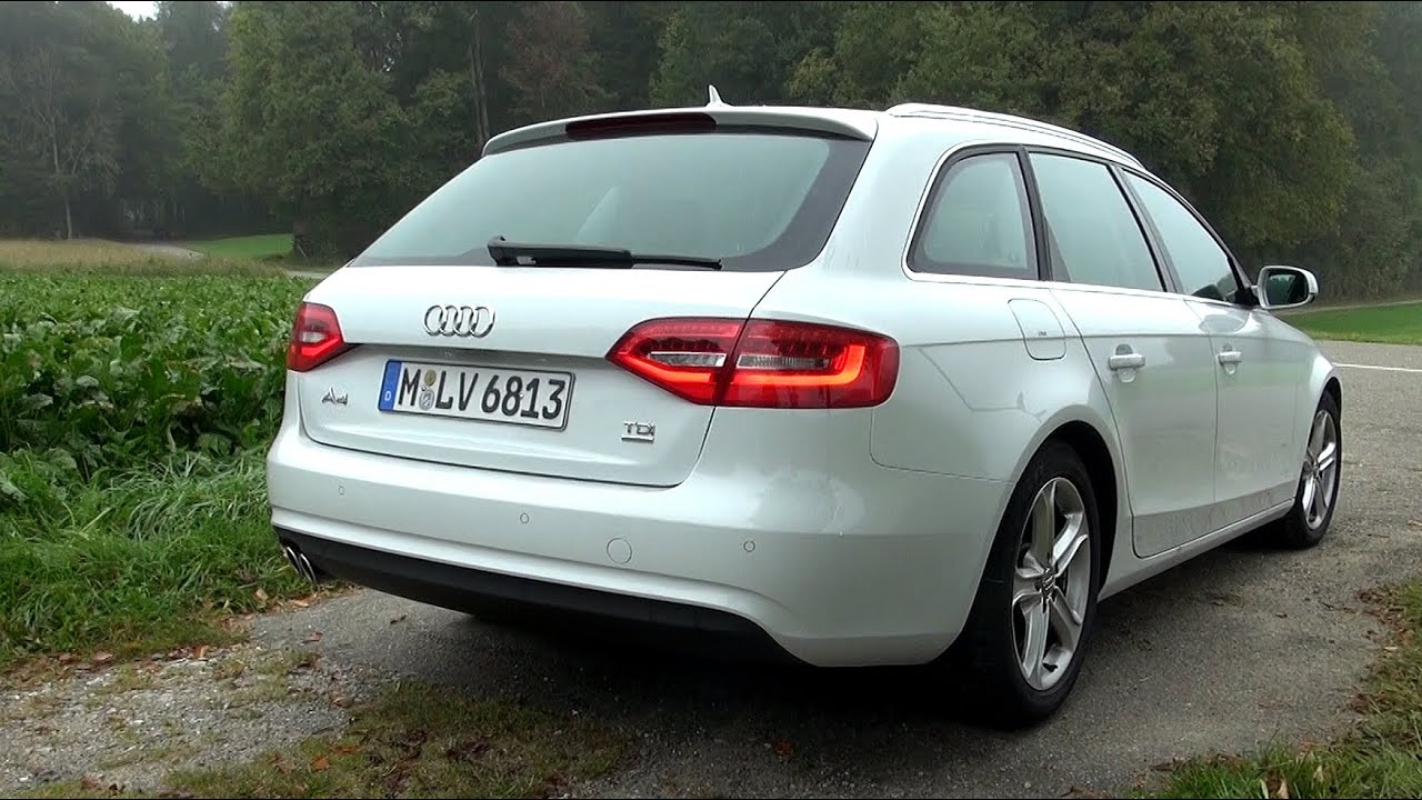 2014 Audi A4 2.0 TDI 150 HP Quattro Facelift Test Drive
