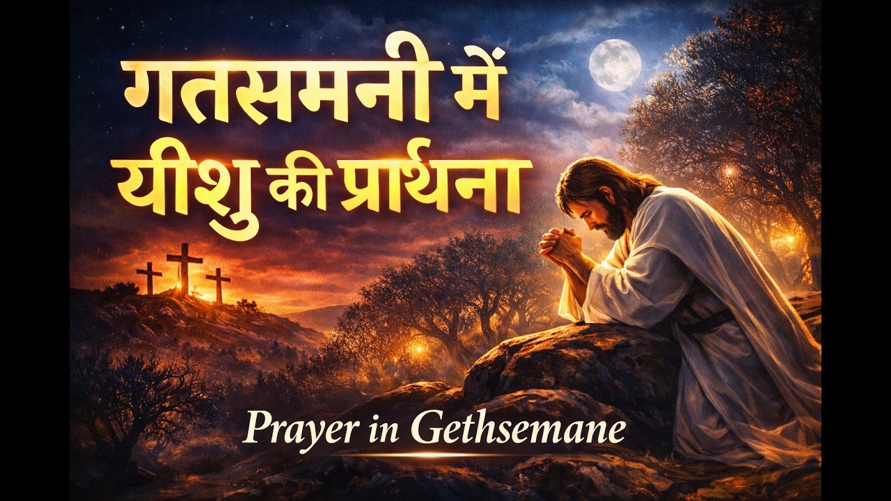 गतसमनी में यीशु की प्रार्थना Prayer in Gethsemane | Hindi Christian Worship Song