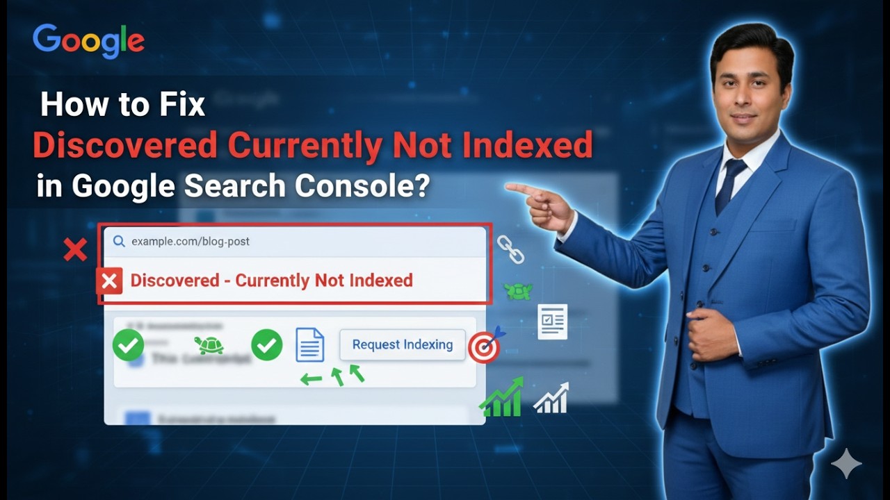 How to Fix Discovered Currently Not Indexed in Google Search Console?
