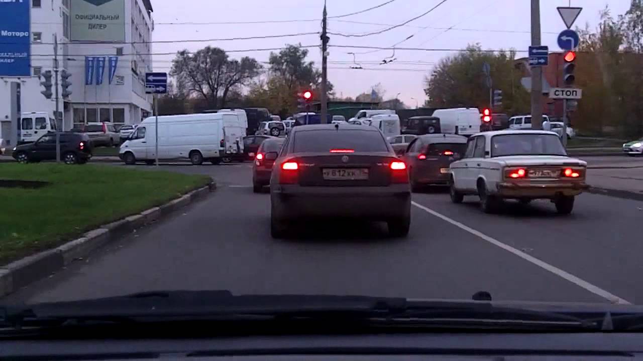 Текстильщики - Бутырский - Марфино / Tekstilshiki - Butyrskiy - Marfino 16/10/2012 (timelapse 4x)