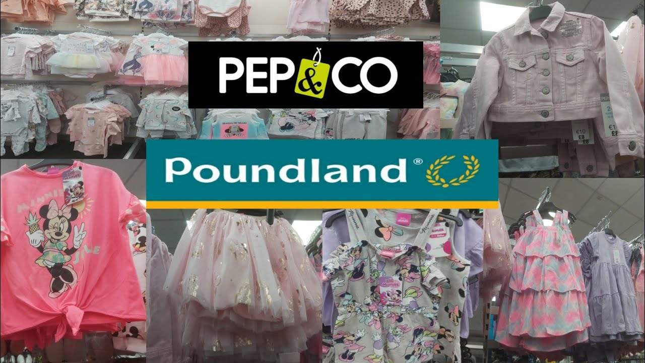 POUNDLAND BABY GIRL CLOTHES HAUL 2022 | PEP & CO SHOP WITH ME | POUNDLAND HAUL | UK FASHION