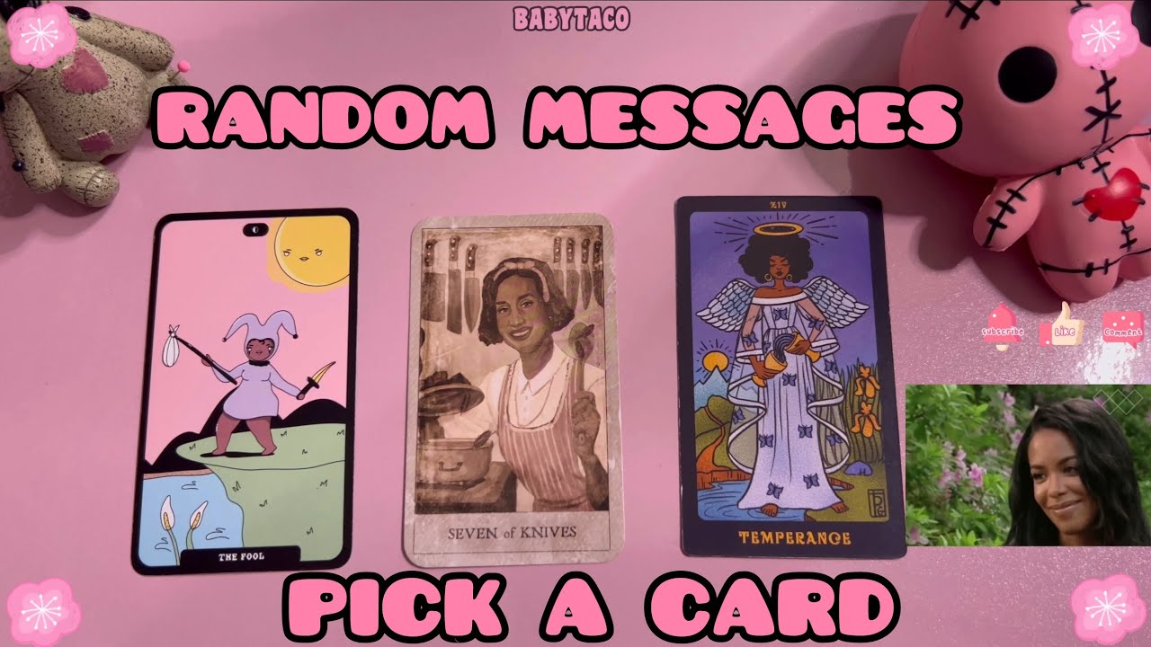 RANDOM MESSAGES 🔮  PICK A CARD #tarot #tarotreading #allsigns