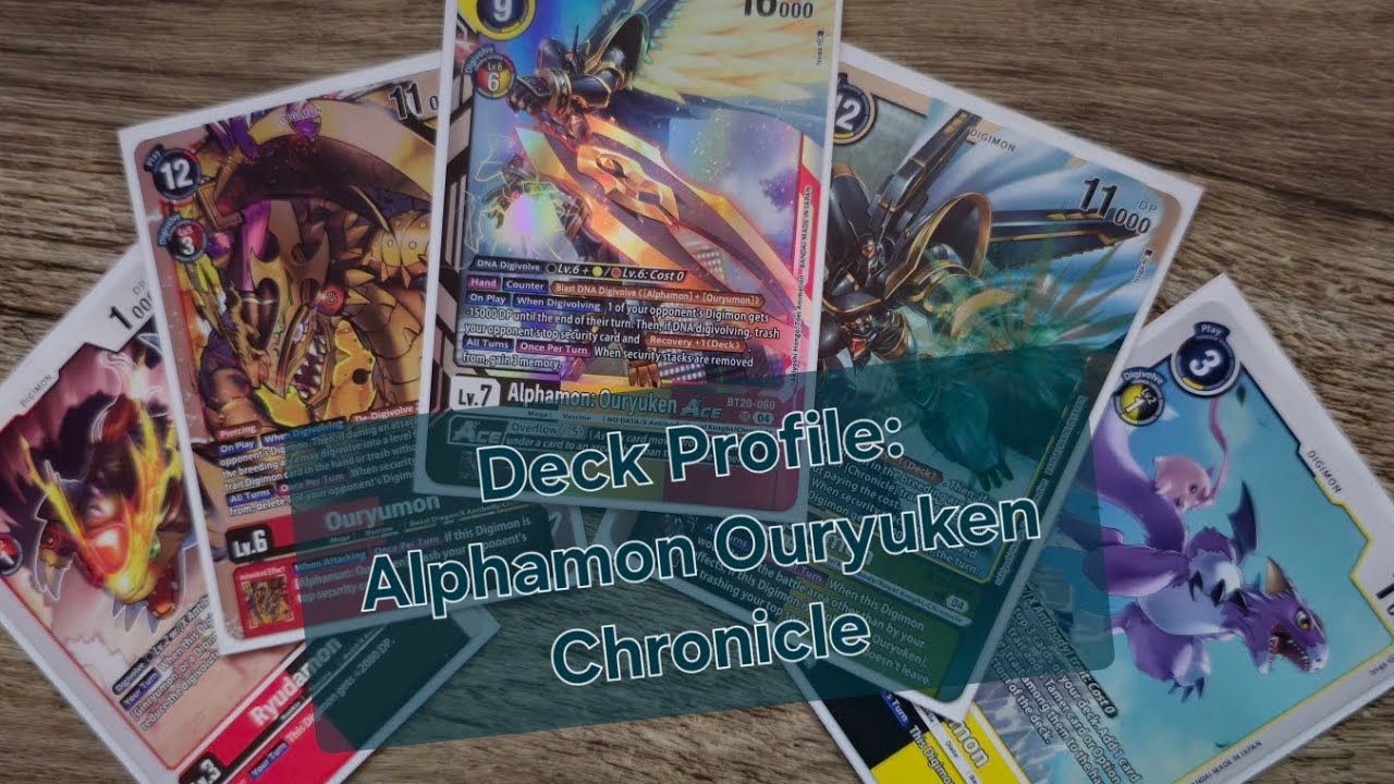 Deck Profile: Alphamon Ouryuken Chronicle: A New Way to X antibody (2.5)