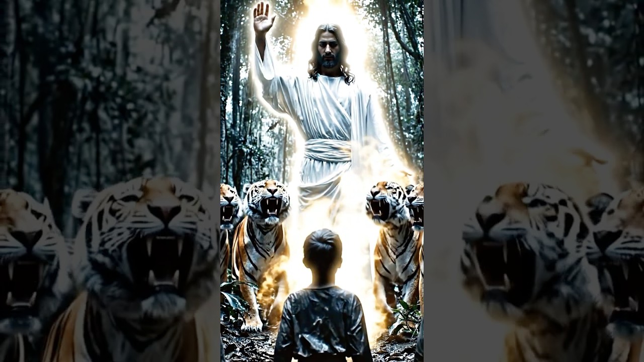 Surrounded by Tigers… Then Jesus Appeared ✝️ | A Miracle of Faith 