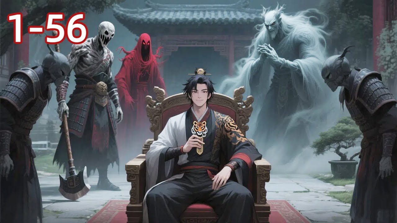 【連載中】《我掌控百萬陰兵陰將》第1~56集   顧誠穿越到了一個仙俠志怪世界，成為了大干忠勇侯府的大公子。為了躲避阿姨的暗殺，離開京城，加入了懲治天地魍魎的靖夜司。詭秘江湖，妖異頻出，朝堂腐朽