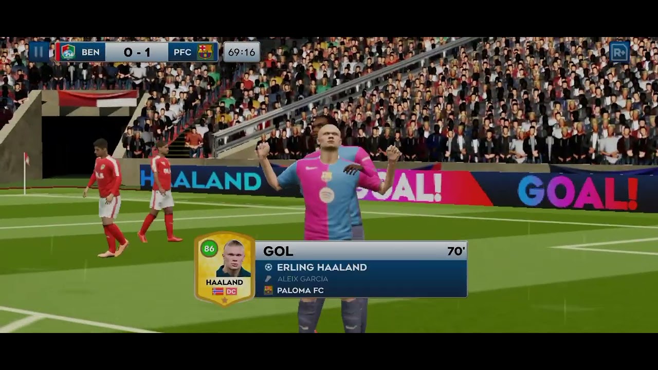 Le ganamos 1 a 0 al Benfica en dls