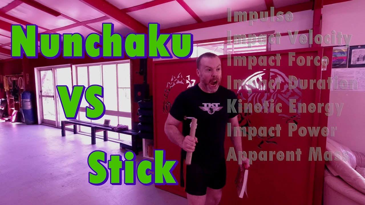 Response to Shad - Nunchaku VS Simple Stick (Flute) Striking Analysis using the Impulse Block Method