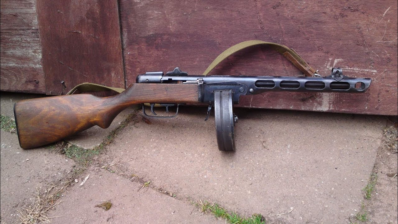 PPSh Shpagin Submachine Gun - Victory Weapon of WWII