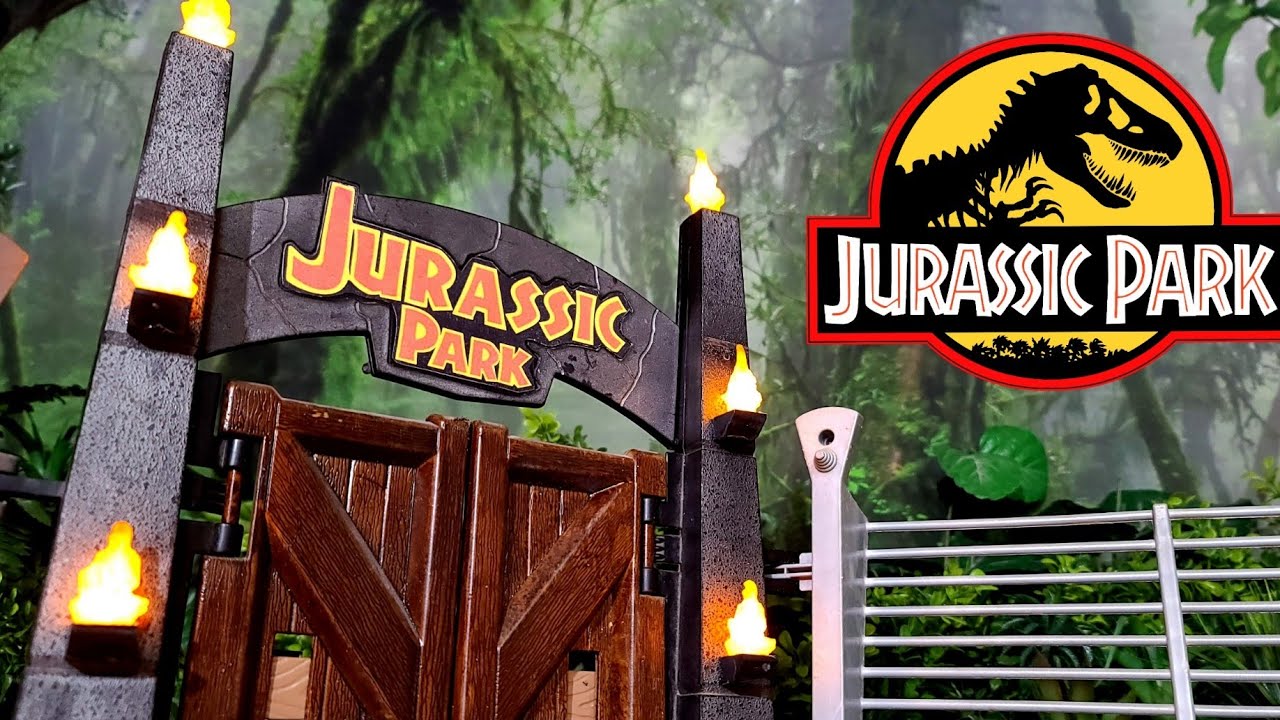 Custom Kenner Jurassic Park Gates