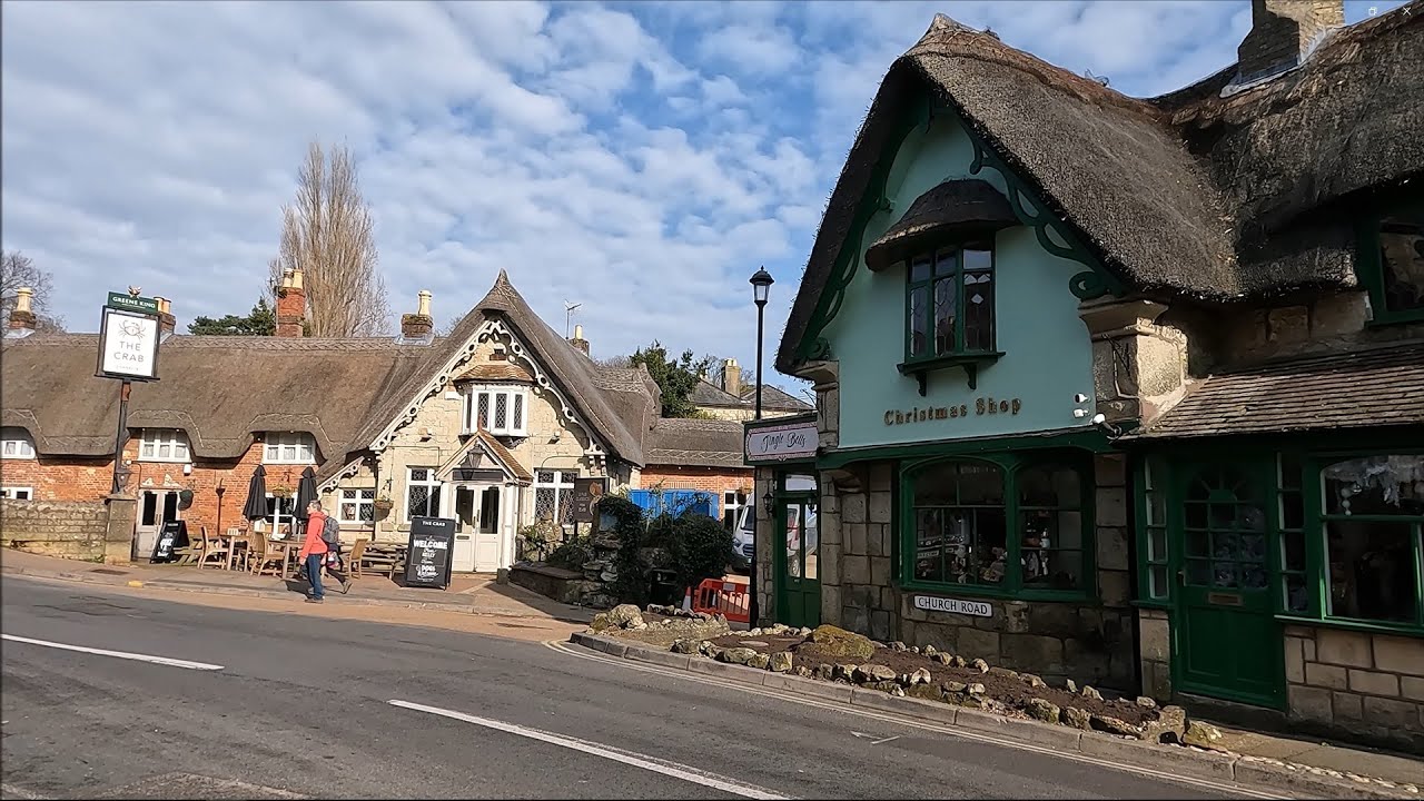 Virtual Walk - Shanklin Old Village To Big Mead Pond - Isle Of Wight - February 2025 #kittikoko