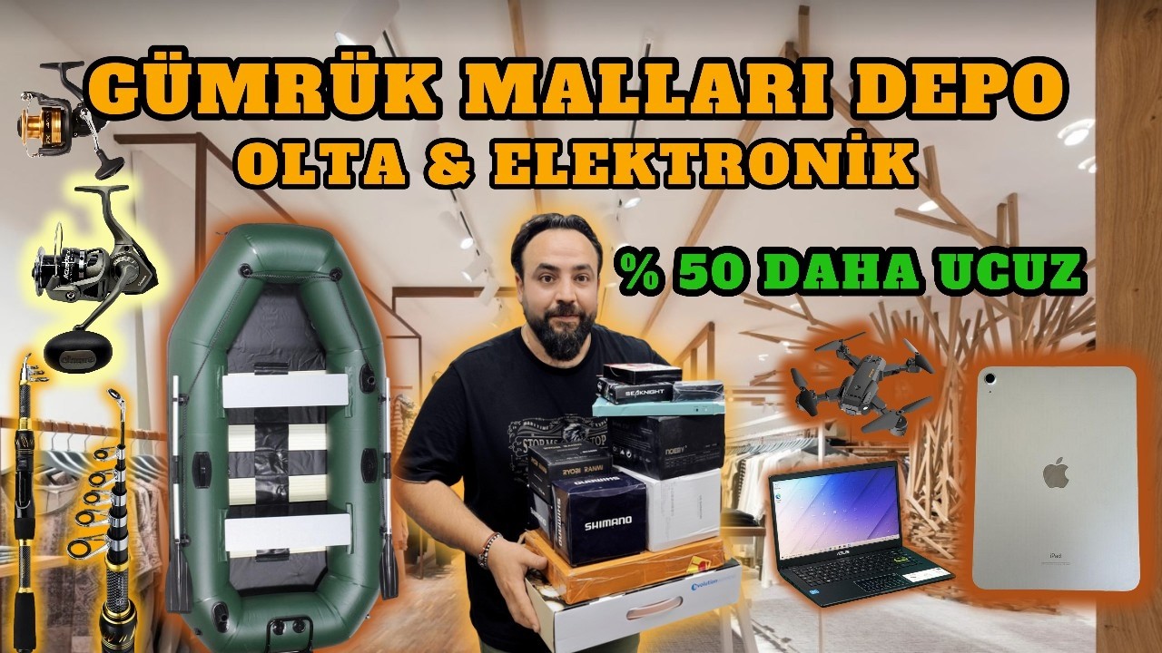 BALIKÇILK VE ELEKTRONİK GÜMRÜK MALLARI İZMİR #182