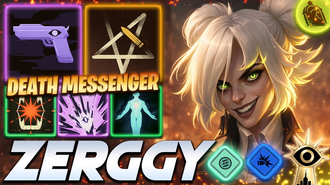 Zerggy Graves DEATH MESSENGER - Deadlock Pro Gameplay & Guides [Watch & Learn]