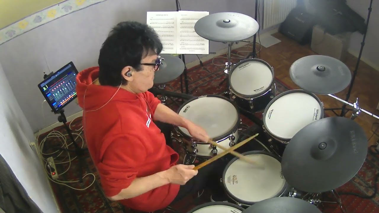 KISS. I WAS MADE FOR LOVIN' YOU.drum cover Do Laurent