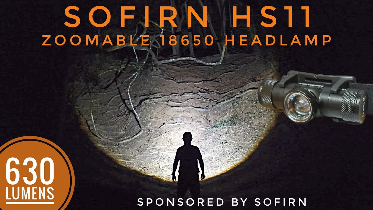 SOFIRN HS11 Zoomable 18650 Headlamp, 630 lumens