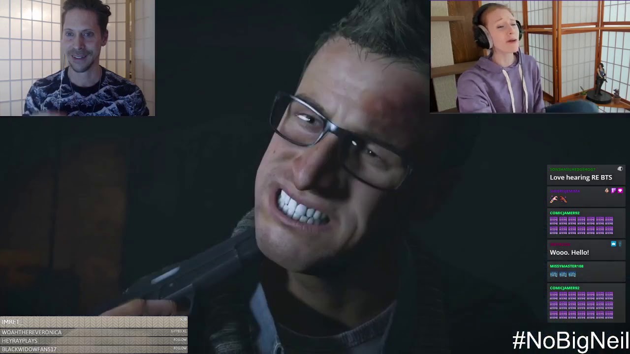 #NobigNeil vs Resident Evil 3 Remake with Nikolai and Nemesis Actor  + special guest Nicole Tompkins