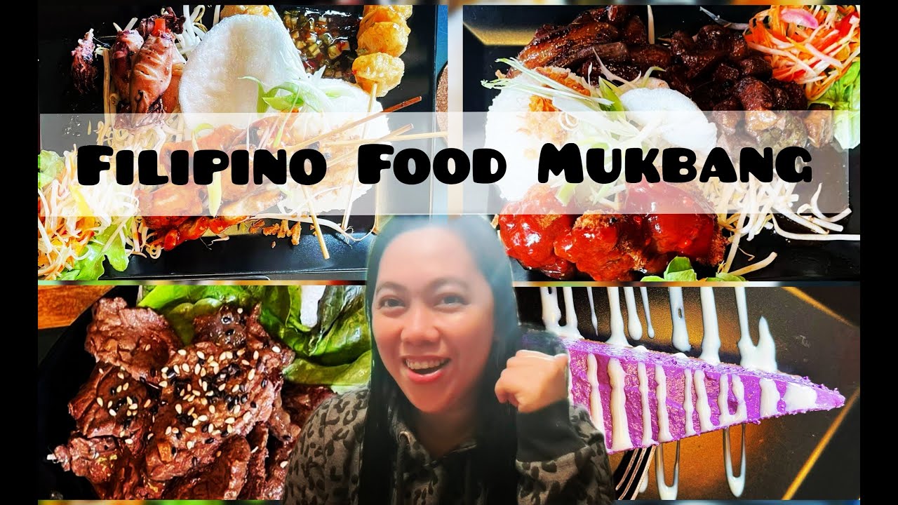 Filipino Food Mukbang /Filipino Restaurant in Berlin Germany | Pinay Nurse in Germany, Mhäy Lhander