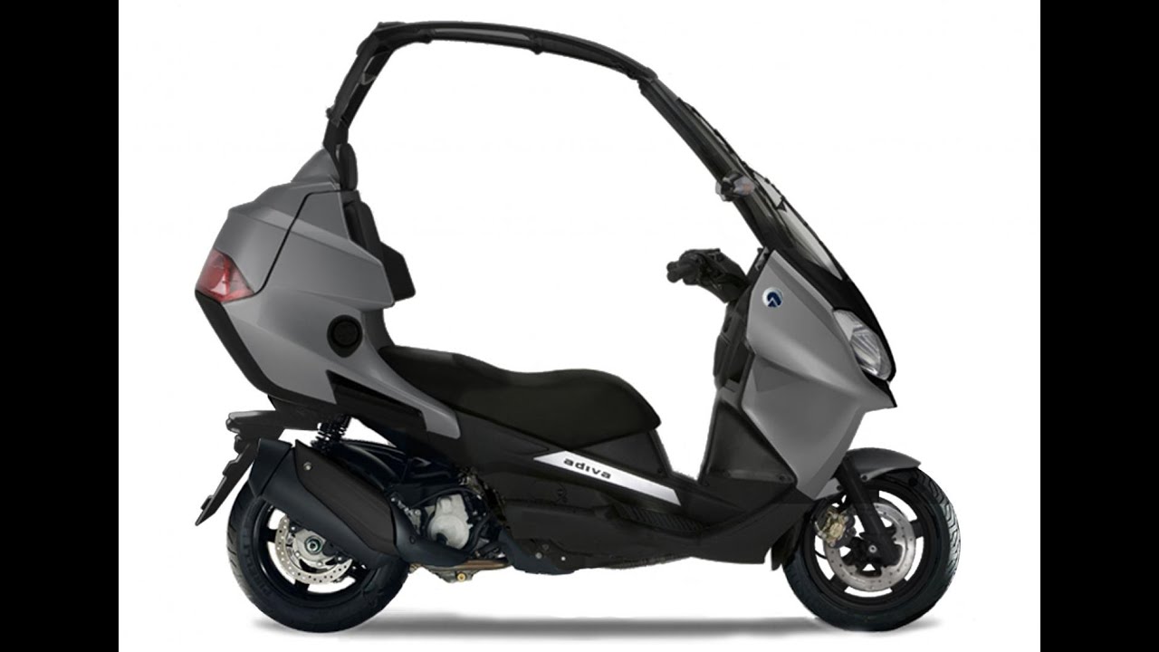 TEST ADIVA AD3/300 SCOOTER A 3 RUOTE CON COPERTURA