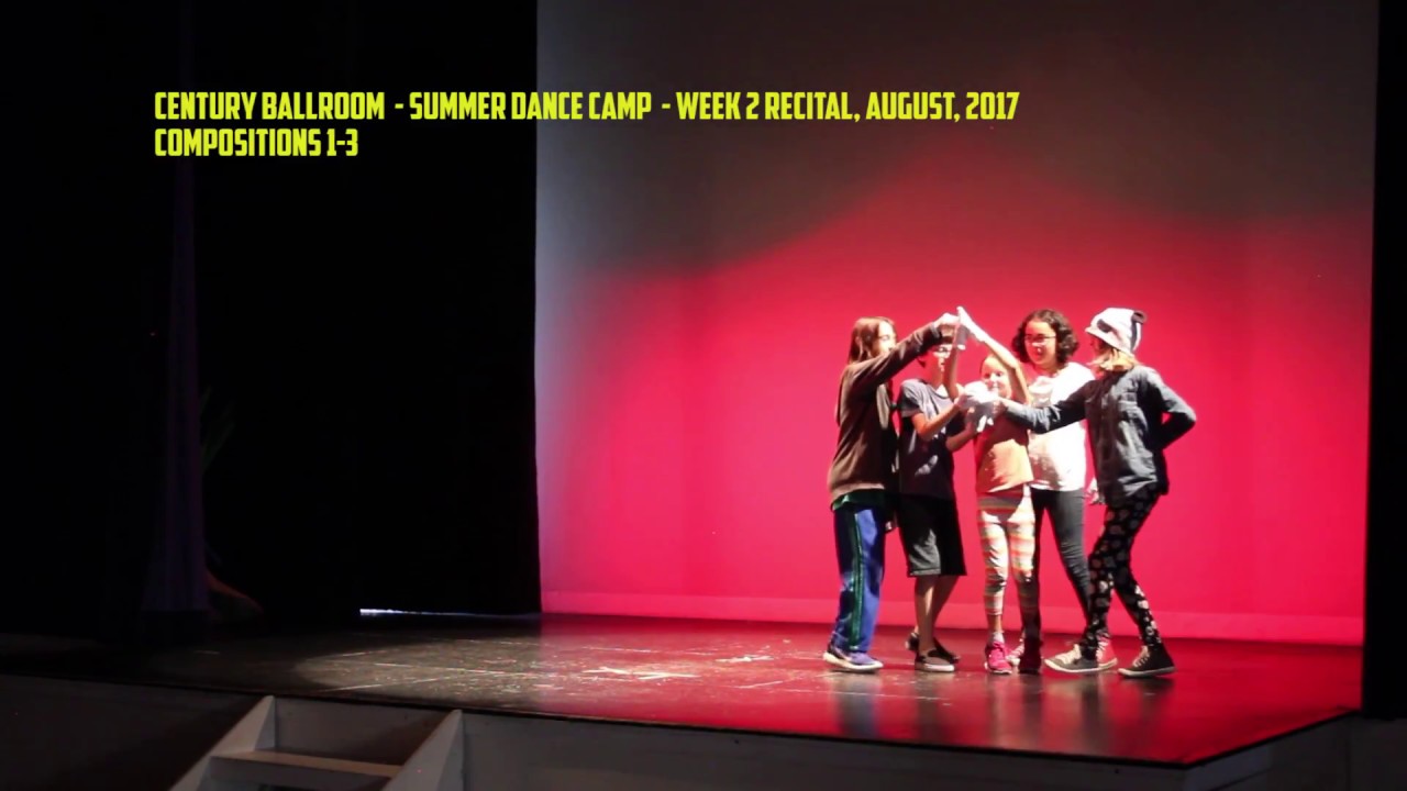 Century Ballroom Kids Camp Recital:  Comps