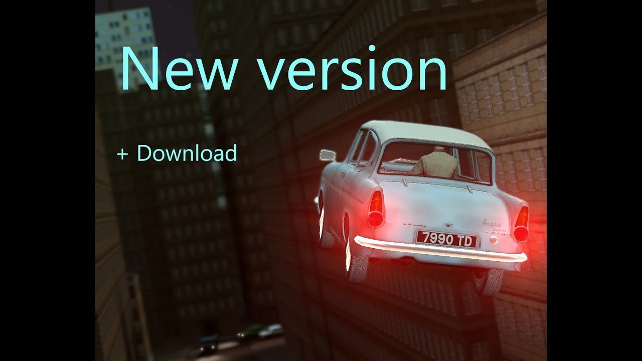 ( New version ) Acf flying Ford Anglia in Garry's Mod!