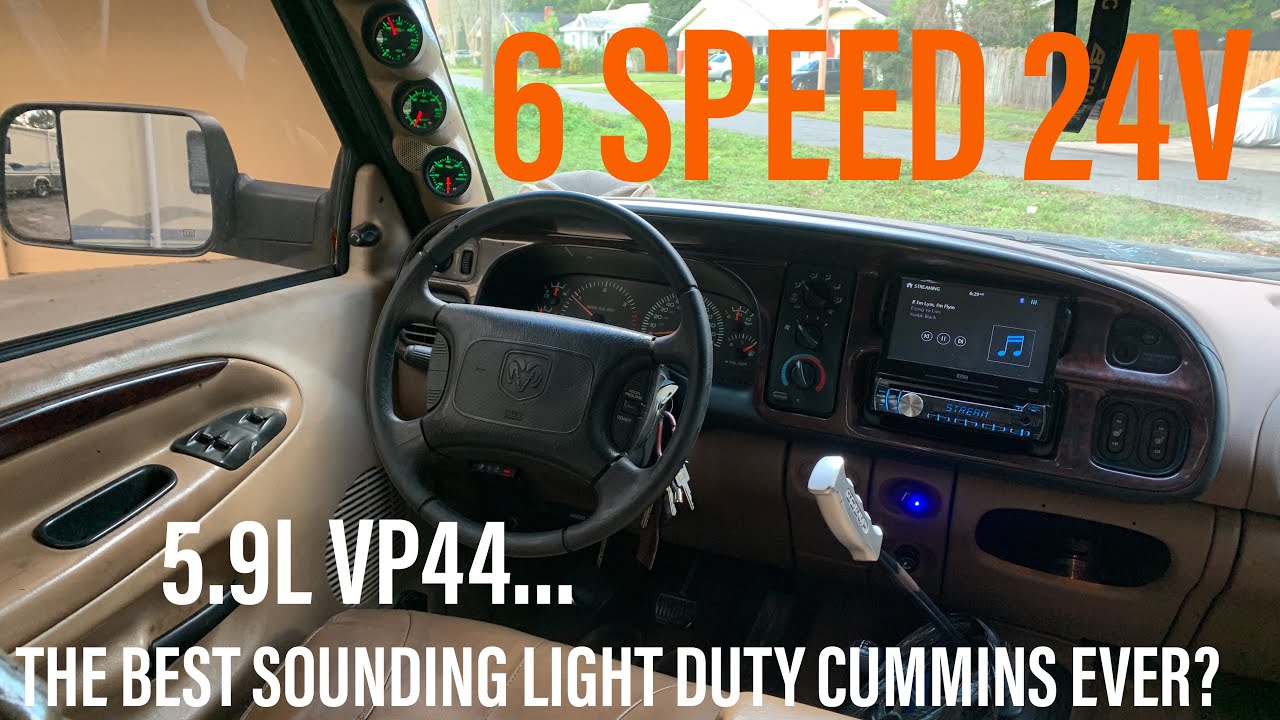 Ride along in my 2000 Dodge Ram 2500 24v Cummins Turbo Diesel Nv5600 4x4 (No Talking or Music)