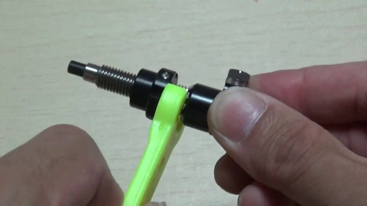 Archery   バイタープランジャ―の調整・分解方法
