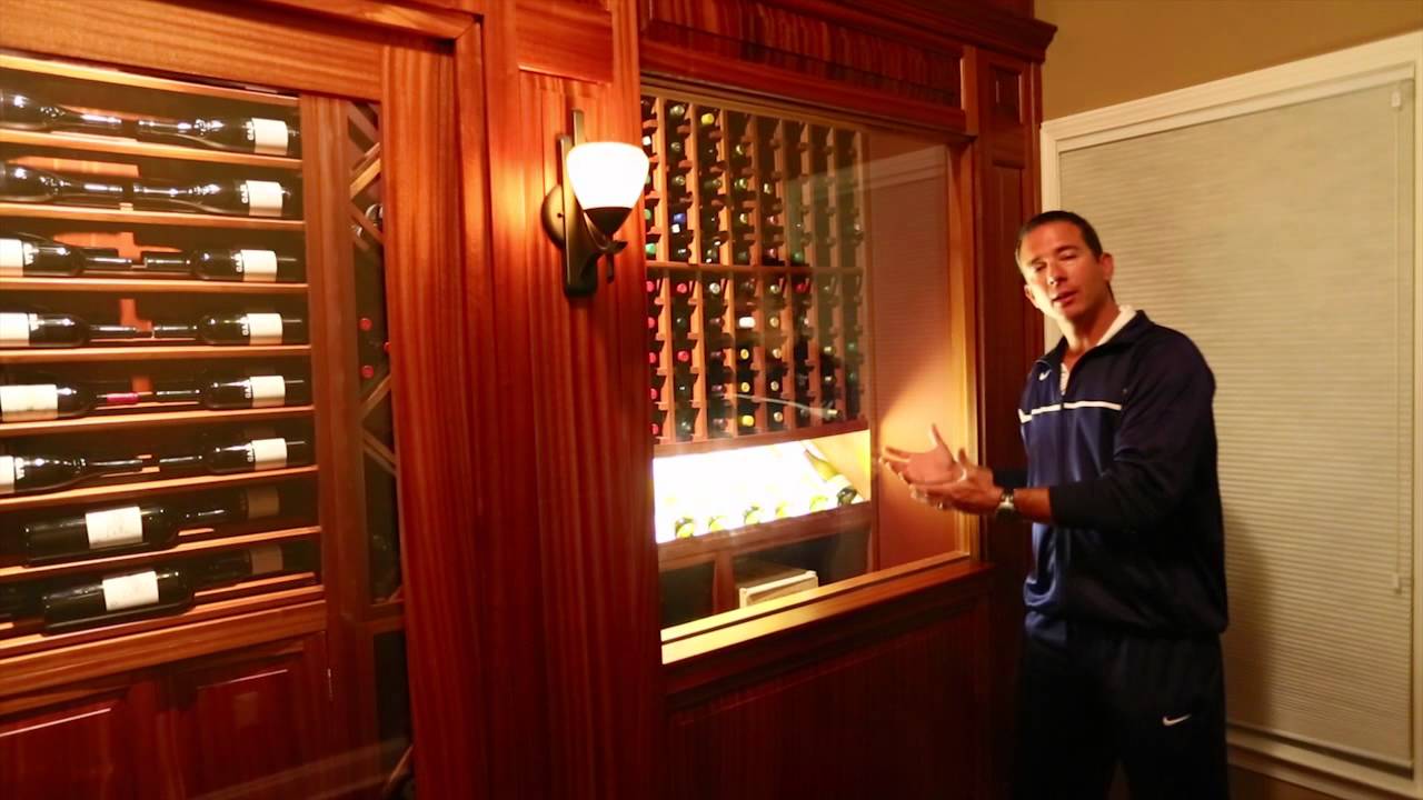 Personal Wine Cellar of Curt Dahl, from Joseph & Curtis Custom Wine Cellars