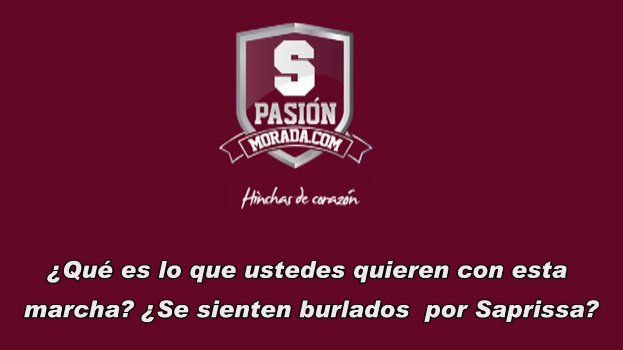 Aficionada que organiza manifestaci&oacute;n contra Wanchope habla con PasionMorada