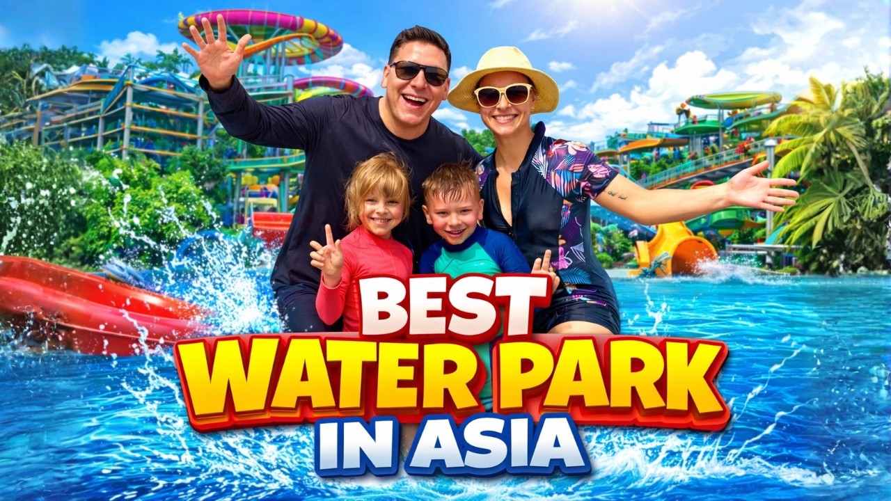 Мы провели день в аквапарке Waterbom Bali 💦 Семейный тур