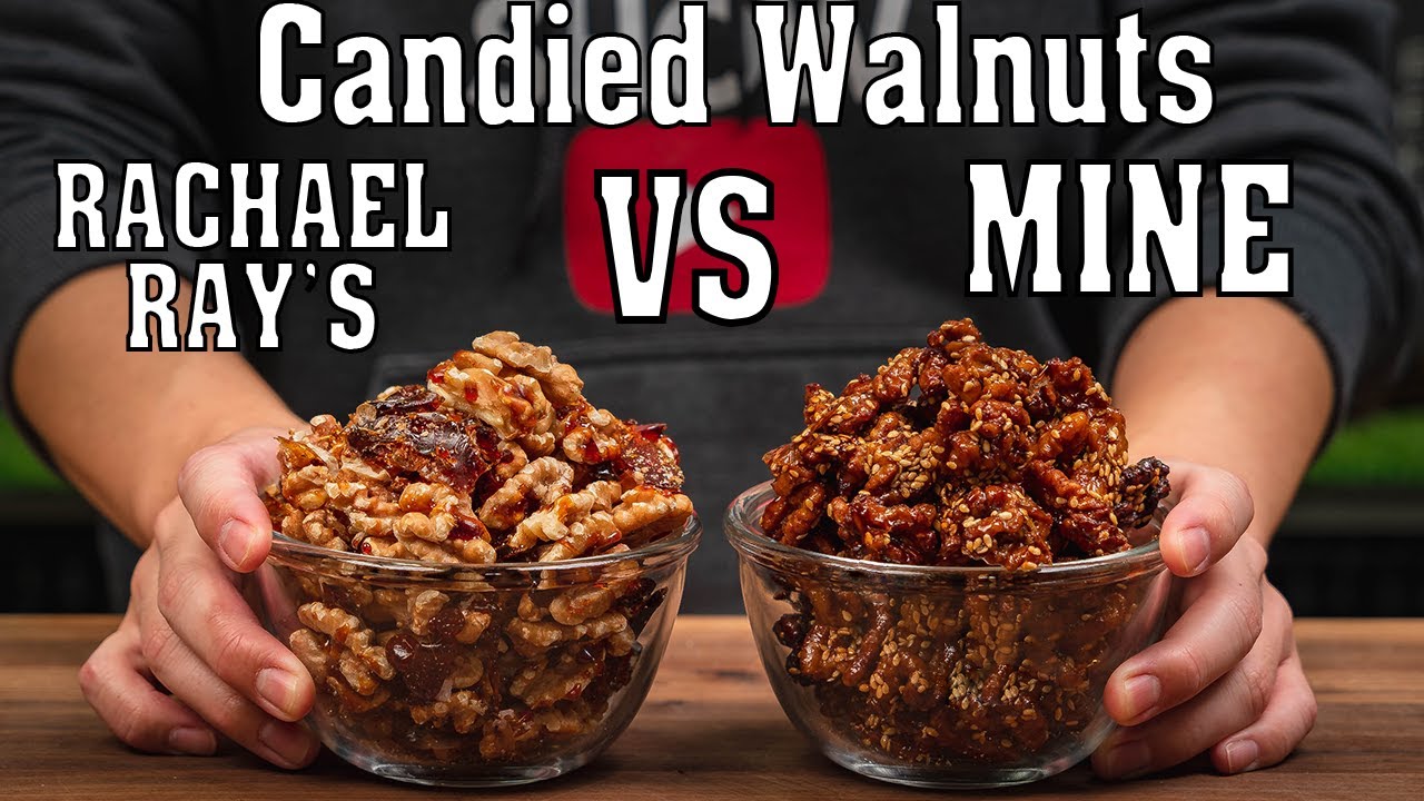 Candied Walnuts Showdown - My Spiced Baked Walnuts With Honey Vs Rachael Ray’s Candied Walnuts