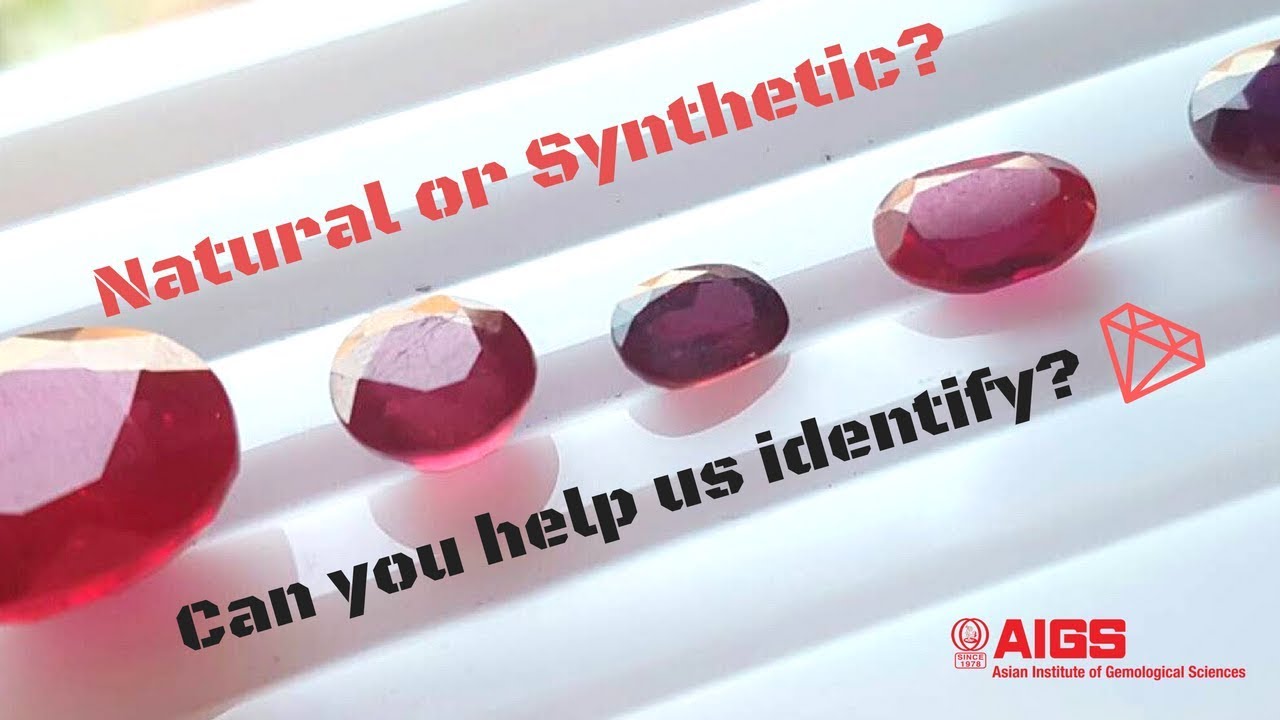 Identify 5 different Rubies