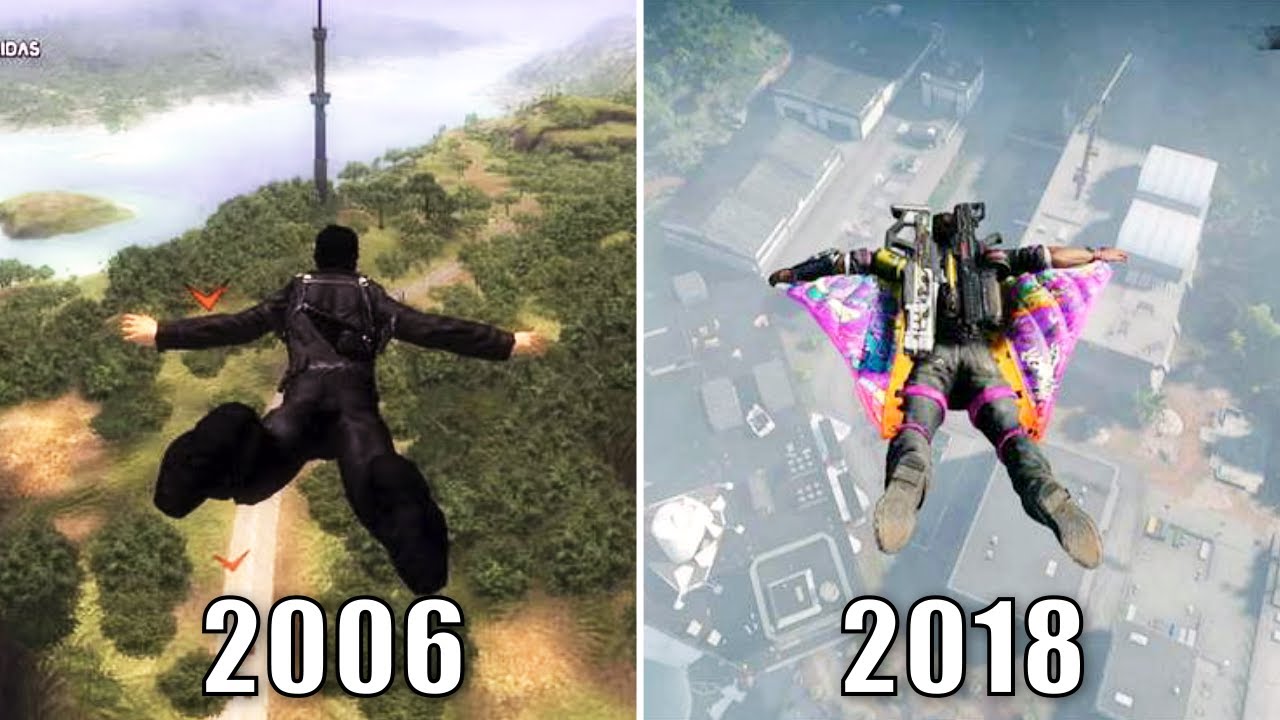 Evolution of Just Cause Games (2006 - 2018)
