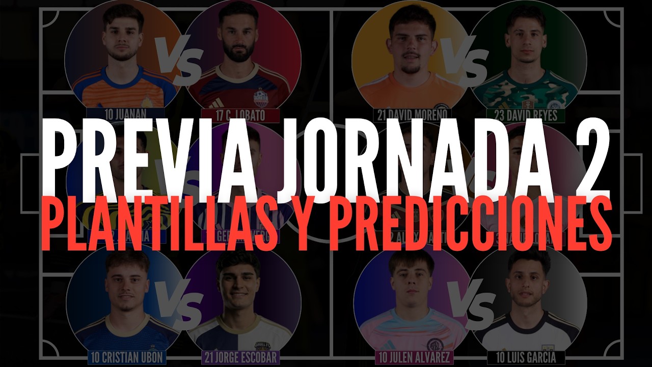 JORNADA 2 KINGS LEAGUE - PLANTILLAS Y PREDICCIÓN