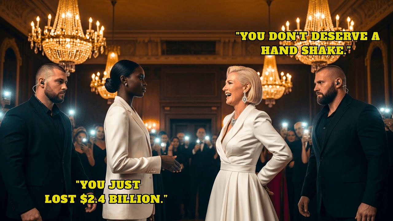 She Refused to Shake a Black CEO’s Hand — $2 4B Vanished by Morning