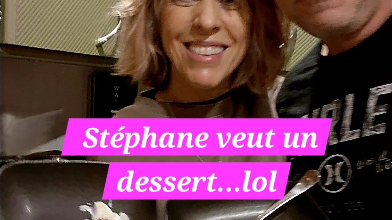 J’lui ai fait un dessert à la Danie :  Assez santé pour passer dans la règle du 80-20... 