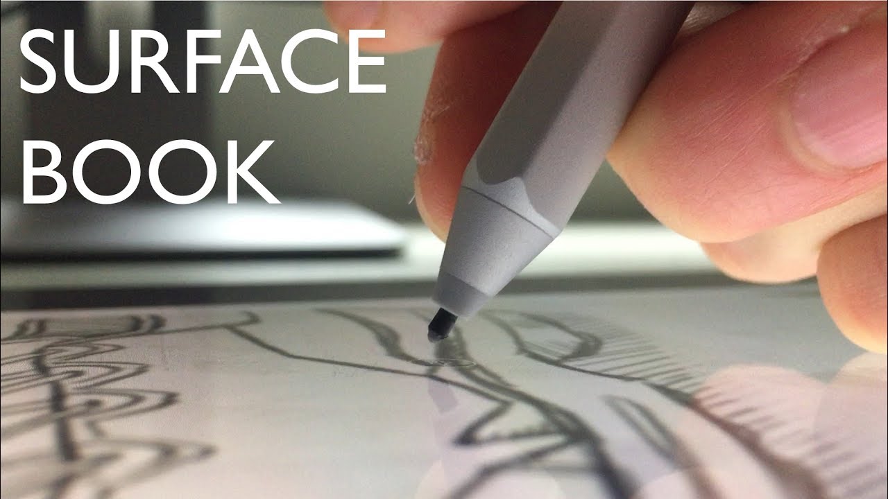 How To Use a Surface Book as a Drawing Tablet
