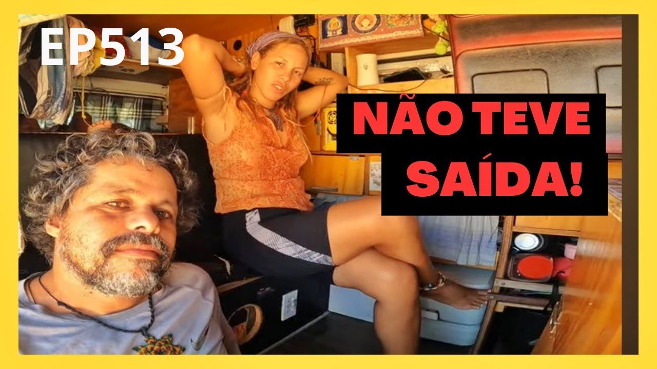 OS CARTÕES NOS PRENDERAM EM CANOA QUEBRADA. FICAREMOS MAIS UNS DIAS.  EP513