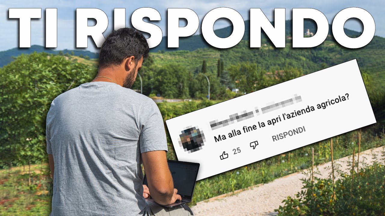 Ma alla fine LA APRO L'AZIENDA AGRICOLA?